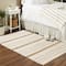 DII® Stone & White Hand-Loomed Paper Chindi Rug, 4ft. x 6ft.